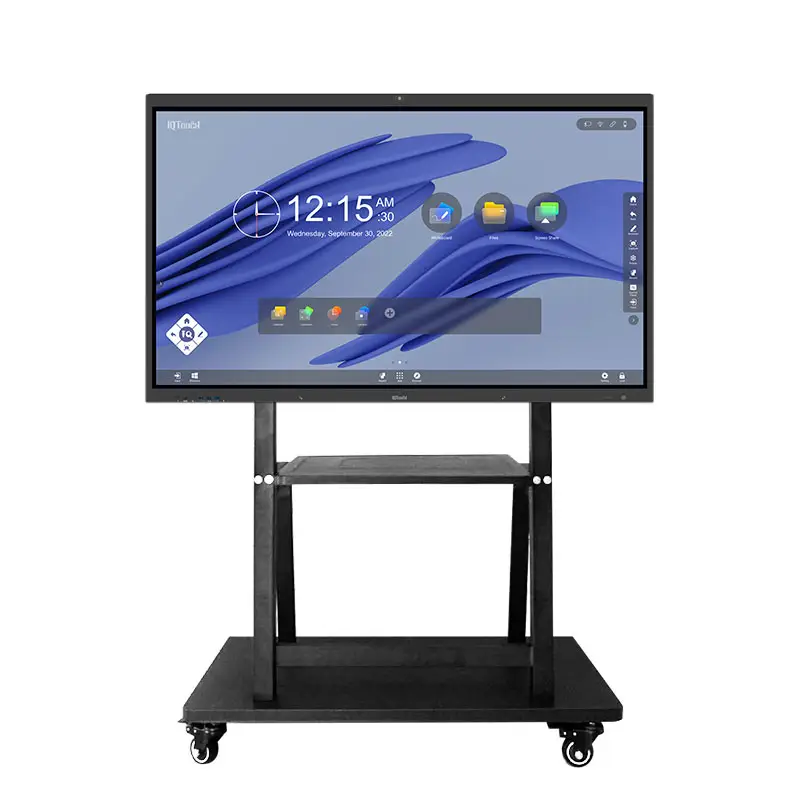 65 75 86 Inch Smart Board Touch Screen Monitor Interactive Board Whiteboard Display With Android Window System