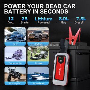Banque d'alimentation de batterie de démarrage de saut Mini Booster de batterie automobile Booster d'urgence de voiture <span class=keywords><strong>Auto</strong></span> Buster - Product Image 6