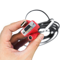Cable de prueba automotriz DTS de 9 pines Deutsch OBD2 para flash de ECU, conector adaptador de diagnóstico para escáner de camiones diésel de servicio pesado J1939