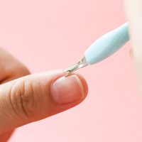 Alat Pengelupas Profesional 2-in-1 untuk Kulit Mati dan Penghilang Keratin untuk Perawatan Kuku dan Manikur