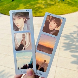 Marcapáginas Personalizados <span class=keywords><strong>de</strong></span> Papel Transparente para Fotografías <span class=keywords><strong>Lomo</strong></span> <span class=keywords><strong>de</strong></span> Kpop, Álbum <span class=keywords><strong>de</strong></span> Fotos Personalizado, Decoración para Libros Coleccionables <span class=keywords><strong>de</strong></span> Arte - Product Image 4