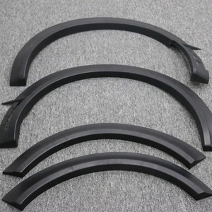 KQD Luxe ABS Fibre de Carbone Noir Élargisseurs d'ailes de voiture avec installation facile pour HIACE 2019 et modèles sportifs ultérieurs - Product Image 6
