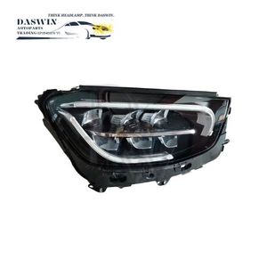 ไฟหน้า LED รุ่นใหม่ W253 12V สำหรับเปลี่ยนใส่รถยนต์ GLC200/GLC260/GLC300/GLC253 Coupe/SUV ปี 2020-2022 (ซ้าย/ขวา) ของแท้จากโรงงาน ไฟหน้า LED ใหม่ OEM 12V - Product Image 3