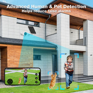 2024 3W Panel Solar batería exterior parpadeo <span class=keywords><strong>Mini</strong></span> <span class=keywords><strong>cámara</strong></span> de seguridad 3MP Icsee WiFi <span class=keywords><strong>Cámara</strong></span> al aire libre sistema inalámbrico sistema Ip - Product Image 5