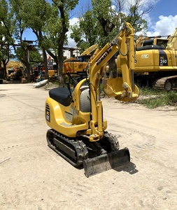 Excavadora de Orugas Usada con Certificación CE, 95% Original, para PC01, 0.3 Toneladas, con Motor, Caja de Cambios, Bomba y Accesorio de Barrena Importados - Product Image 4