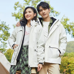 AI-MICHフード付きパネル反射ジャケット屋外スポーツジッパーモデル - Product Image 6