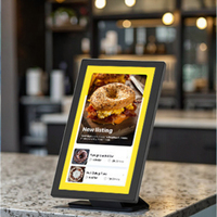 Kiosque de commande automatique Android 32 pouces pour restaurant, terminal à écran tactile avec imprimante de reçus et personnalisation du menu