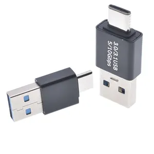 Taşınabilir tip-c OTG adaptör tipi C erkek USB erkek adaptör USB3.0/3.1 dönüştürücü telefon bilgisayar ve dizüstü bilgisayara bağlı