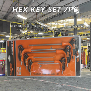 Juego de 6 Llaves Torx con Mango en T, Juego de Llaves Torx de Seguridad T10-T30, Juego de Destornilladores en Forma de T de Acero CR-V con Orificios Antimanipulación - Product Image 6