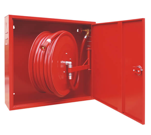 Armoire murale pour tuyau d'incendie avec enrouleur DN20 en acier au carbone durable pour les incendies de classe A et B - Product Image 1