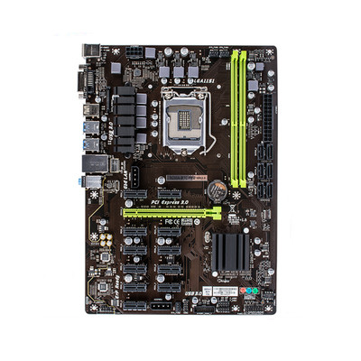 B250A Pro Computer Motherboard 12 GPU 1151 DDR4 1X 16X Riserless Motherboard