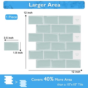 Tấm Ốp Tường 3d Trang Trí, Giấy Dán Tường Tự Dính, Gạch Trang Trí Nhà Cửa - Product Image 2