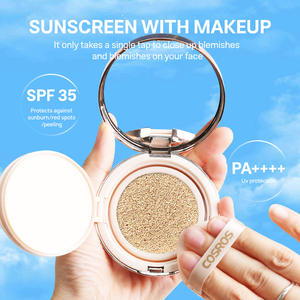 Coussin d'air <span class=keywords><strong>BB</strong></span> Cream Mineral Pressed Hydratant longue durée <span class=keywords><strong>non</strong></span> gras Fournit une couverture naturelle pour un maquillage nu impeccable - Product Image 4