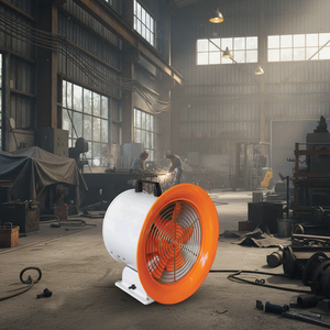 Ventilador Industrial de Alta Calidad ROBOTECH para Espacios Pequeños, Ventilador Portátil de Enfriamiento de Aire, Hierro Fundido, OEM Personalizable, 1 Año de Garantía - Product Image 3