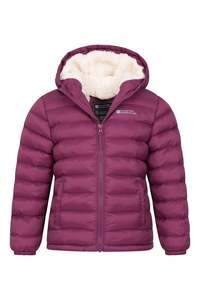 Veste matelassée pliable pour enfants, mode d'hiver pour l'extérieur, avec fermeture éclair et capuche pour filles - Product Image 1