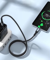 Kabel Data Charger PD USB C ke Type-C Male to Male 100W Fast Charging 5A untuk Laptop/Ponsel