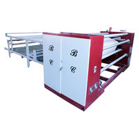 Machine de sublimation automatique Xingyan pour textiles, largeur 420*1700mm, type huile, presse à chaud DTF pour tissus et tapis de 1700mm
