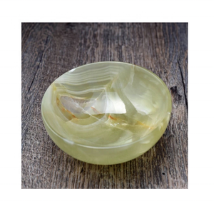 ชามผลไม้หินออนิกซ์สีเขียวอ่อนสำหรับใช้ในครัว - Product Image 5