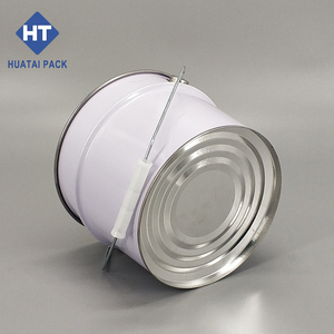 Vendita diretta in fabbrica <span class=keywords><strong>3</strong></span> <span class=keywords><strong>litri</strong></span> rotondi in metallo aperto, angolo con manico in filo manicotto - Product Image 5