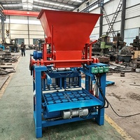 Ligne de production de machines semi-automatiques pour la fabrication de blocs creux avec moteur, pompe et PLC à vendre
