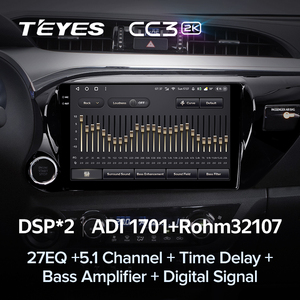 <span class=keywords><strong>TEYES</strong></span>-Autoradio multimédia <span class=keywords><strong>CC3</strong></span> 2K pour Toyota Hilux Pick up AN120 2015-2020, lecteur vidéo, navigation stéréo Android 10 Dvd - Product Image 4