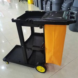 Carrito <span class=keywords><strong>de</strong></span> <span class=keywords><strong>Limpieza</strong></span> Plegable Multifuncional para Servicio <span class=keywords><strong>de</strong></span> Habitaciones <span class=keywords><strong>de</strong></span> Hotel, Carrito <span class=keywords><strong>de</strong></span> <span class=keywords><strong>Limpieza</strong></span> Industrial <span class=keywords><strong>Rubbermaid</strong></span> - Product Image 5