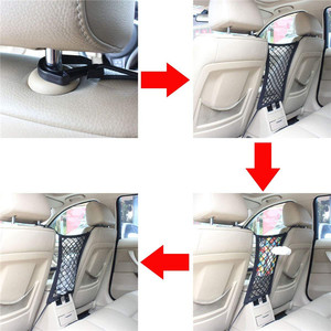 Universal de vuelta de almacenamiento neto bolsa de bolsillo del asiento de <span class=keywords><strong>coche</strong></span> neto de la bolsa de bolsillo - Product Image 2