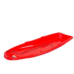 Pe Plastic Snow Sled 120cm For Adults Freestyle <b>Skiing</b> Blue And Red - Product Image 2