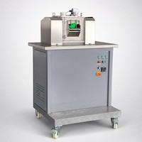 Machine de granulation de plastique à deux rouleaux pour le mélange de composés élastomères TPE TPU, granulation de matériaux souples, test en laboratoire, CE