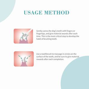 Bioline Brosse à <span class=keywords><strong>dents</strong></span> pour animaux de compagnie, écologique, douce, pour le nettoyage et le massage dentaire - Product Image 6