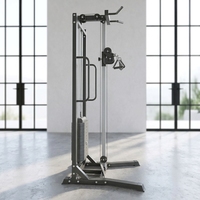Machine de musculation multifonctionnelle Yunfa MR-J099 : Station de tirage vertical réglable et entraîneur à câbles croisés