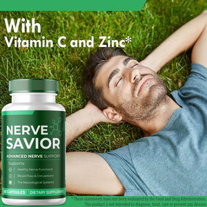 Capsules Naturelles pour la Santé des Nerfs OEM/ODM, Renforcent la Fonction des Nerfs à Base de Nutriments Nerveux pour Adultes - Product Image 1