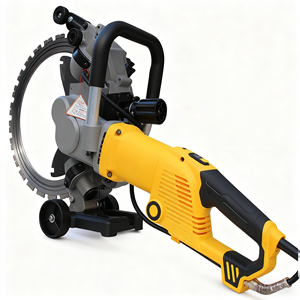 Machine à découper murale électrique LingXing Power AC8500, conception compacte, profondeur de coupe de 390 mm, 5000 W, 220 V, pour la découpe de briques en béton - Product Image 2