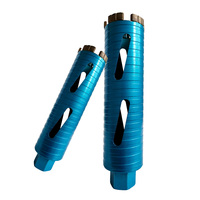 Foret diamanté sec de qualité industrielle 30-400 mm avec filetage pour le perçage à sec du béton, de la brique et du mur en pierre