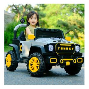 รถยนต์ไฟฟ้าสำหรับเด็ก 4 ล้อ พลาสติก ควอดไบค์ มอเตอร์ 390 แบตเตอรี่ 12V7Ah รองรับแอพพลิเคชั่น ไฟ USB กระพริบ ทนทาน สำหรับเด็กอายุ 2-4 ปี พร้อม MP3 - Product Image 4