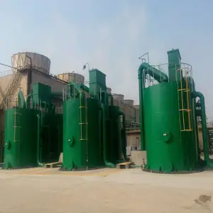 Automatic backwashing carbon steel gravity valveless filter for water treatment