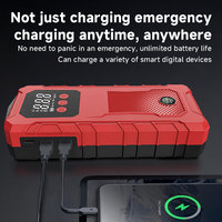 Démarreur de Voiture Portable 12V Y1 Direct Usine, 600A de Pointe, Booster de Batterie 6000mAh avec Power Bank USB et Lumière LED