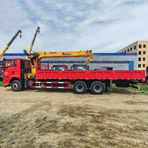 SHACMAN 6*4 Special Truck Mounted Crane, 270HP Xugong 14Ton Five-section Boom, Outdoor Heavy <b>Cargo</b> Lifting & Transit Machinery - Product Image 5