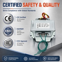 Transformateur abaisseur monophasé de précision à montage sur circuit imprimé 50/60Hz pour redresseurs et appareils électroniques