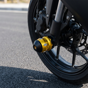 Accessoires de modification de <span class=keywords><strong>moto</strong></span> : Amortisseur de <span class=keywords><strong>roue</strong></span> <span class=keywords><strong>avant</strong></span> en alliage d'aluminium CNC, forme pagode, durable - Product Image 5