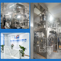 Machine d'emballage automatique de sachets rotatifs pour œufs de caille et noix Areca Machine d'emballage de sacs préfabriqués en dés épicés sous vide