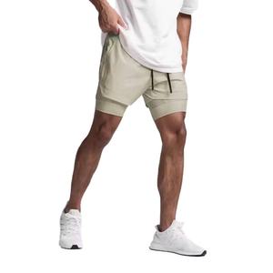 Pantalones Cortos Deportivos de Malla Ligera de Diseño Atlético Personalizado para Hombre, para Gimnasio, Entrenamiento, Fitness, Correr - Product Image 1