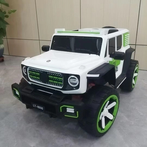 Auto Eléctrico para Niños de 2 a 8 Años, Puede Transportar un Adulto, Auto de Juguete con Tracción en las Cuatro Ruedas, Auto Eléctrico Doble para Bebés - Product Image 4