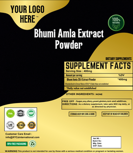 Polvo de extracto de Bhumi Amla puro 100% de alta calidad, polvo de extracto de grosella espinosa india, suministro de hierbas de India Healthway - Product Image 2