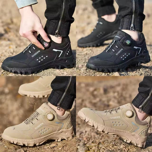 Zapatos de Montaña para Hombre de Microfibra Transpirable de Alta Calidad, para Escalada, Trail Running, con Protección de Tobillo, Impermeables - Product Image 6