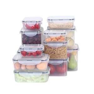 24-Piece BPA Free <b>Plastic</b> Airtight Meal Prep <b>Containers</b> Set With Leakproof Lid Microwave Dishwasher and Freezer Safe - Product Image 5