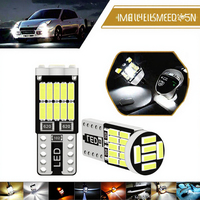 Ampoules LED T10 Canbus 5W lumière bleue pour feux de signalisation/plafonnier/lecture/plaque d'immatriculation intérieurs de voiture 12V