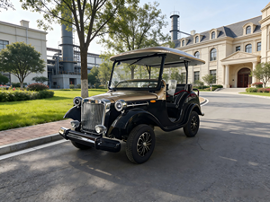Auto Eléctrico Clásico Estilo Antiguo, Vehículo Vintage para Servicio de Transporte en Resorts y Campos de Golf - Product Image 5