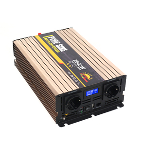 Inversor de Onda Sinusoidal Pura 2000W 2kW 12V 24V 48V DC a AC 110V 220V 230V 50Hz 60Hz, Inversor de Corriente Fuera de Red para RV / Camper / Caravana - Product Image 3