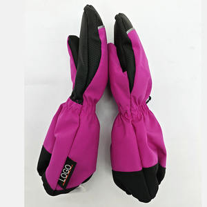 Usine personnalisée mode Style tendance imperméable coupe-vent respirant hiver Ski snowboard gants <span class=keywords><strong>mitaines</strong></span> pour femmes enfants - Product Image 2